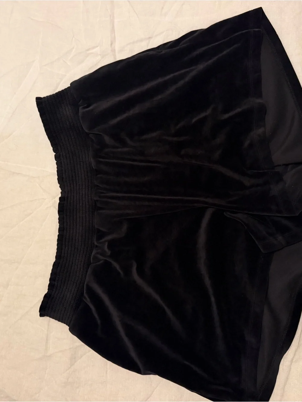 Women’s Black Velvet Sleep Tank and Shorts Set with Pockets - Old Navy